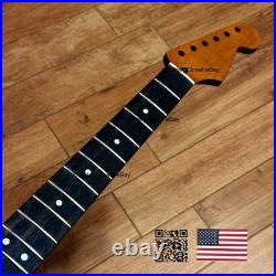 Roasted Maple Rosewood Strat Neck Satin Fits Warmoth & Fender body SR0Y