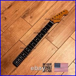 Roasted Maple Rosewood Strat Neck Satin Fits Warmoth & Fender body SR0Y