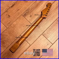 Roasted Maple Rosewood Strat Neck Satin Fits Warmoth & Fender body SR0Y