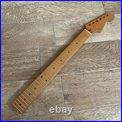 Roasted Maple Strat Neck Nitro Satin Stratocaster Fit Warmoth Fender #A04