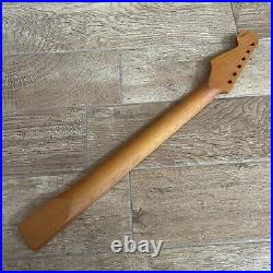 Roasted Maple Strat Neck Nitro Satin Stratocaster Fit Warmoth Fender #A04
