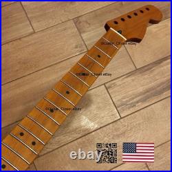 Roasted Maple Strat Neck Nitro Satin Stratocaster Fits Warmoth & Fender SM023