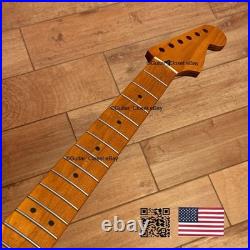 Roasted Maple Strat Neck Nitro Satin Stratocaster Fits Warmoth & Fender SM026