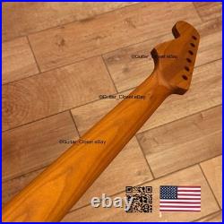 Roasted Maple Strat Neck Nitro Satin Stratocaster Fits Warmoth & Fender SM026