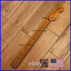 Roasted Maple Strat Neck Nitro Satin Stratocaster Fits Warmoth & Fender SM026