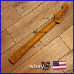 Roasted Maple Strat Neck Nitro Satin Stratocaster Fits Warmoth & Fender SM026