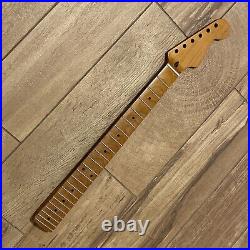 Roasted Maple Strat Neck Nitro Satin Stratocaster Fits Warmoth & Fender SM02B3