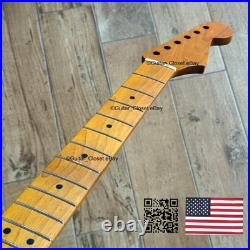 Roasted Maple Strat Neck Nitro Satin Stratocaster Fits Warmoth & Fender SM02B4
