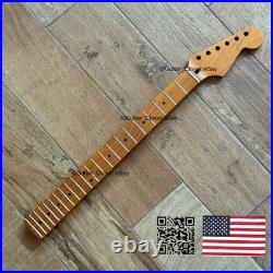 Roasted Maple Strat Neck Nitro Satin Stratocaster Fits Warmoth & Fender SM02B4