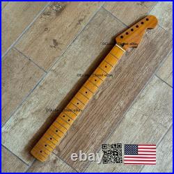 Roasted Maple Strat Neck Nitro Satin Stratocaster Fits Warmoth & Fender SM02BD Roasted Maple Strat Neck Nitro Satin Stratocaster Fits Warmoth & Fender SM02BD