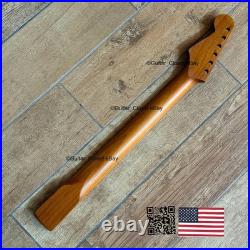 Roasted Maple Strat Neck Nitro Satin Stratocaster Fits Warmoth & Fender SM02BD Roasted Maple Strat Neck Nitro Satin Stratocaster Fits Warmoth & Fender SM02BD