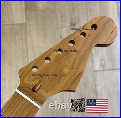 Roasted Maple Strat Neck Nitro Satin Stratocaster Fits Warmoth & Fender SM02BE