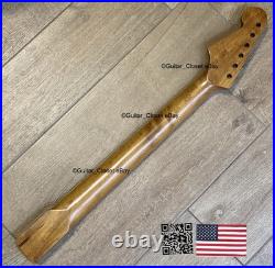 Roasted Maple Strat Neck Nitro Satin Stratocaster Fits Warmoth & Fender SM02BE