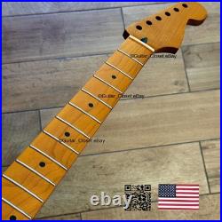 Roasted Maple Strat Neck Nitro Satin Stratocaster Fits Warmoth & Fender SM02L Roasted Maple Strat Neck Nitro Satin Stratocaster Fits Warmoth & Fender SM02L