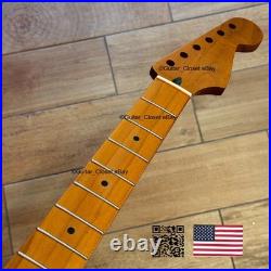 Roasted Maple Strat Neck Nitro Satin Stratocaster Fits Warmoth & Fender SM02P