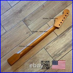Roasted Maple Strat Neck Nitro Satin Stratocaster Fits Warmoth & Fender SM02P