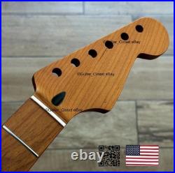 Roasted Maple Strat Neck Nitro Satin Stratocaster Fits Warmoth & Fender SM02T