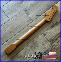 Roasted Maple Strat Neck Nitro Satin Stratocaster Fits Warmoth & Fender SM02T