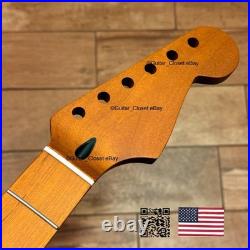 Roasted Maple Strat Neck Nitro Satin Stratocaster Fits Warmoth & Fender SM02X