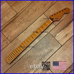 Roasted Maple Strat Neck Nitro Satin Stratocaster Fits Warmoth & Fender SM02X