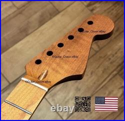 Roasted Maple Strat Neck Satin Stratocaster Fits Warmoth & Fender 0SM1