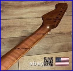 Roasted Maple Strat Neck Satin Stratocaster Fits Warmoth & Fender 0SM1