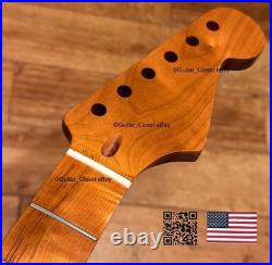 Roasted Maple Strat Neck Satin Stratocaster Fits Warmoth & Fender 0SM6