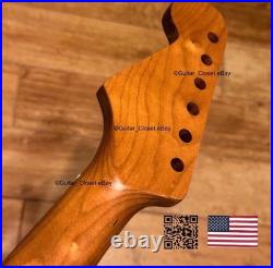 Roasted Maple Strat Neck Satin Stratocaster Fits Warmoth & Fender 0SM6