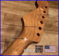Roasted Maple Strat Neck Satin Stratocaster Fits Warmoth & Fender 0SM6