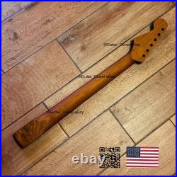 Roasted Maple Strat Neck Satin Stratocaster Fits Warmoth & Fender Body SM029