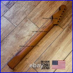 Roasted Maple Strat Neck Satin Stratocaster Fits Warmoth & Fender Body SM02R