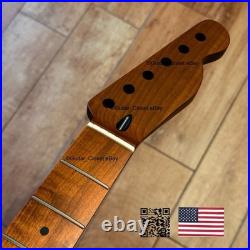 Roasted Maple Strat Neck Satin Stratocaster Fits Warmoth & Fender Body SM02R