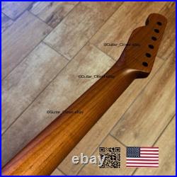 Roasted Maple Strat Neck Satin Stratocaster Fits Warmoth & Fender Body SM02R