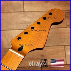 Roasted Maple Strat Neck Satin Stratocaster Fits Warmoth & Fender SM0A