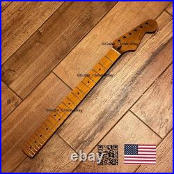 Roasted Maple Strat Neck Satin Stratocaster Fits Warmoth & Fender SR0A