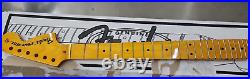 Roasted Maple Vintera Mod 50's Stratocaster Neck, 21 Medium Jumbo Frets, 9.5