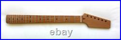 Roasted PADDLE-Head STRAT Neck/Unfinished/22 Med JUMBO/STRATOCASTER /Warmoth Nut Roasted PADDLE-Head STRAT Neck/Unfinished/22 Med JUMBO/STRATOCASTER /Warmoth Nut
