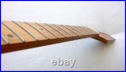 Roasted PADDLE-Head STRAT Neck/Unfinished/22 Med JUMBO/STRATOCASTER /Warmoth Nut Roasted PADDLE-Head STRAT Neck/Unfinished/22 Med JUMBO/STRATOCASTER /Warmoth Nut