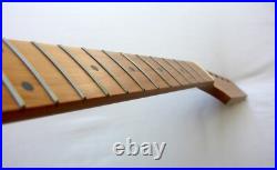 Roasted PADDLE-Head STRAT Neck/Unfinished/22 Med JUMBO/STRATOCASTER /Warmoth Nut Roasted PADDLE-Head STRAT Neck/Unfinished/22 Med JUMBO/STRATOCASTER /Warmoth Nut