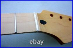 SALE1-Piece/JUMBO Frets/STRATOCASTER Guitar Neck withWarmoth Bone Nut STRAT Nitro