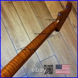 SALE Roasted Flame Maple Strat Guitar Neck Stratocaster Fits Fender Warmoth SM2L