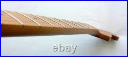 STAINLESS STEEL /1-Piece Maple/ Roasted/STRATOCASTER Neck/ fits Fender, Warmoth
