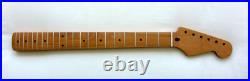 STAINLESS STEEL /1-Piece Maple/ Roasted/STRATOCASTER Neck/ fits Fender, Warmoth