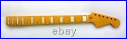 STRATOCASTER Guitar Neck /Jumbo Frets/MOP Block Inlay, fits Warmoth, FenderStrat STRATOCASTER Guitar Neck /Jumbo Frets/MOP Block Inlay, fits Warmoth, FenderStrat