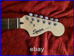 Squier By Fender Mustang Short Scale Guitar Neck 20 Frets Rosewood Fretboard