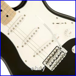 Squier by Fender Affinity Stratocaster Electric Guitar Black with Maple Neck