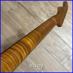 Stainless 22fret Roasted Flame Maple Guitar Neck Rosewood Nitro for Strat Fender Stainless 22fret Roasted Flame Maple Guitar Neck Rosewood Nitro for Strat Fender