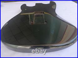 Strat Guitar Body, 2 pcs Centre Joined North American Alder SSS Black 1.99kg