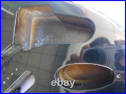Strat Guitar Body, 2 pcs Centre Joined North American Alder SSS Black 1.99kg