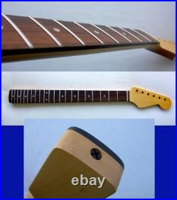 Stratocaster/21 JUMBO Frets/Guitar Neck Rosewood/A Tint, fit Fender, Warmoth STRAT